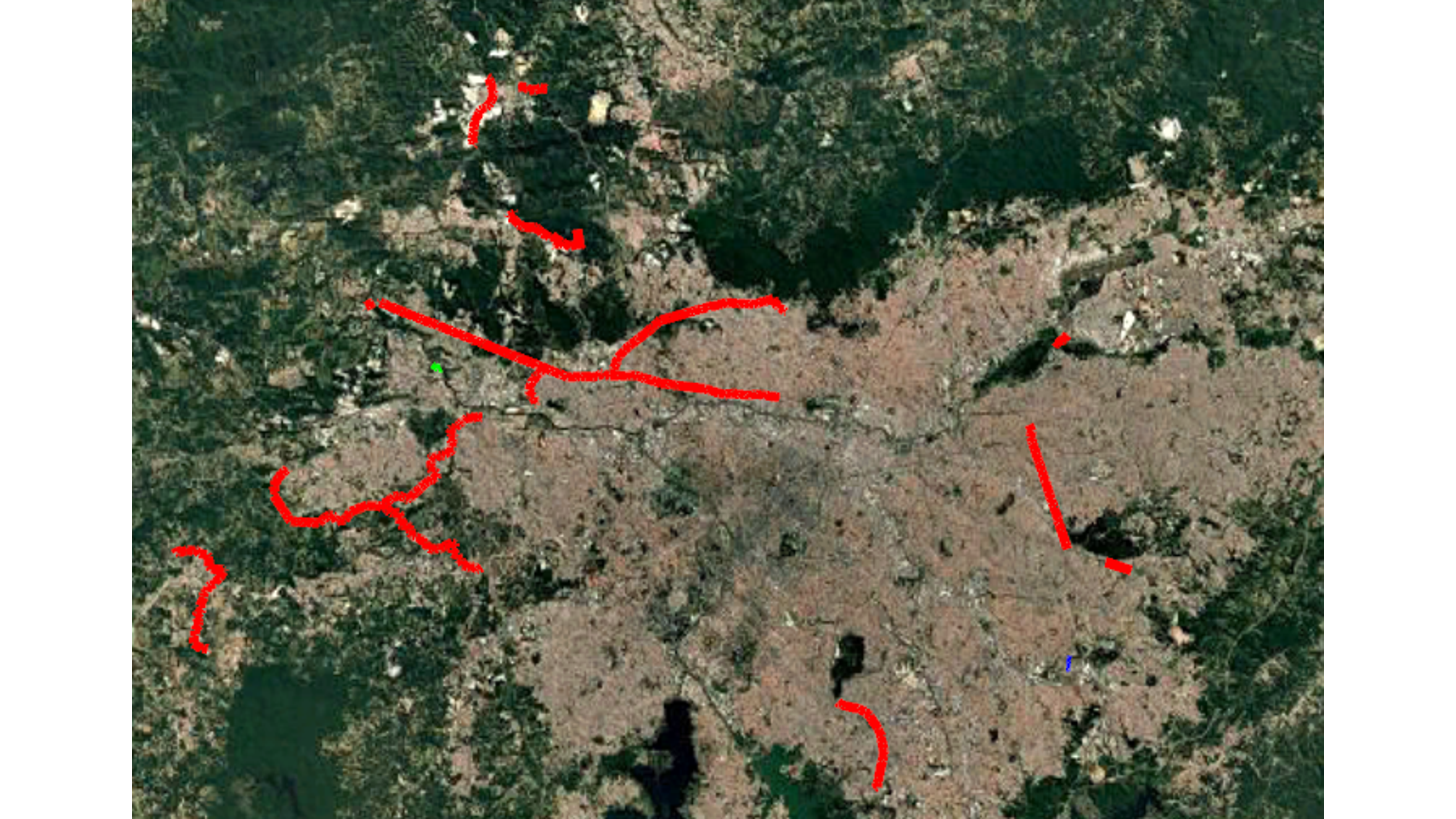 Projetos realizados na RMSP
